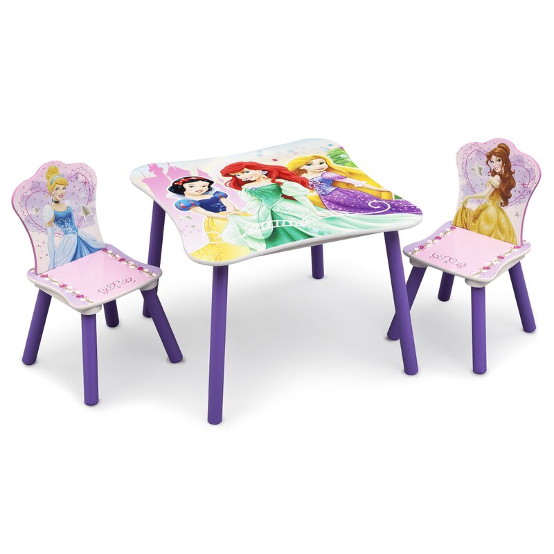 Disney Princess Children's Table and Chair Set & Reviews Wayfair.co.uk